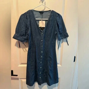 Sim&Sam denim dress. Size XS. NWT.